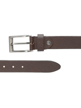 Load image into Gallery viewer, Men Brown Texture Leather Belt