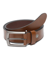 Load image into Gallery viewer, Men Brown Leather Belt