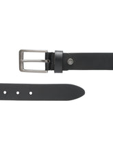Load image into Gallery viewer, Men Black Leather Belt