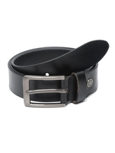 Load image into Gallery viewer, Men Black Leather Belt