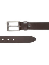 Load image into Gallery viewer, Men Brown Leather Belt