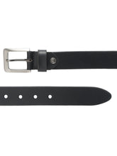 Load image into Gallery viewer, Men Black Leather Belt