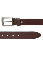 Load image into Gallery viewer, Men Brown Leather Belt