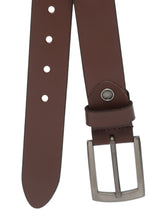 Load image into Gallery viewer, Men Brown Leather Belt