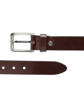 Load image into Gallery viewer, Men Brown Leather Belt