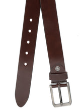 Load image into Gallery viewer, Men Brown Leather Belt