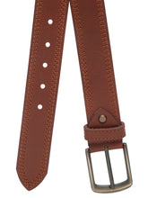 Load image into Gallery viewer, Teakwood Leather Men's Solid Tan Belt - Clearance sale