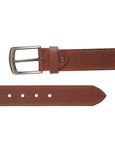 Load image into Gallery viewer, Teakwood Leather Men's Solid Tan Belt - Clearance sale