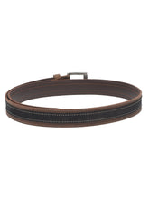 Load image into Gallery viewer, Teakwood Leather Men Black Belt