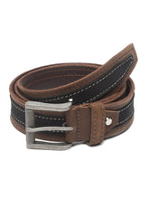 Load image into Gallery viewer, Teakwood Leather Men Black Belt