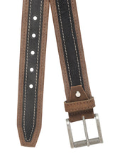 Load image into Gallery viewer, Teakwood Leather Men Black Belt