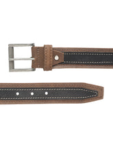 Load image into Gallery viewer, Teakwood Leather Men Black Belt