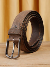 Load image into Gallery viewer, Teakwood Leather Men's Solid Brown Belt - Clearance sale