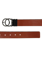 Load image into Gallery viewer, Teakwood Genuine Receivable Belt Round Shape Black Tone Buckle