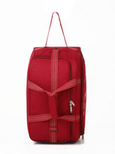 Load image into Gallery viewer, Teakwood Leather Maroon Printed Medium Duffel Bag