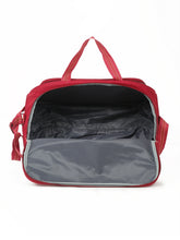 Load image into Gallery viewer, Teakwood Leather Maroon Printed Medium Duffel Bag