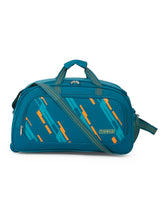 Load image into Gallery viewer, Teakwood Leather Teal Printed Small Duffle Bag