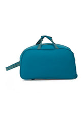 Load image into Gallery viewer, Teakwood Leather Teal Printed Small Duffle Bag