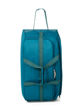 Load image into Gallery viewer, Teakwood Leather Teal Printed Small Duffle Bag