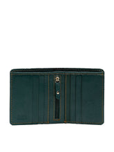 Load image into Gallery viewer, Men Black & Green Genuine Leather Accessory Gift Set