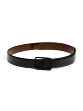 Load image into Gallery viewer, Men Black & Green Genuine Leather Accessory