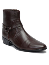 Load image into Gallery viewer, Teakwood Leather Men Textured Cowboy Boots