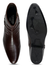 Load image into Gallery viewer, Teakwood Leather Men Textured Cowboy Boots