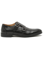 Load image into Gallery viewer, men-brown-solid-genuine-leather-formal-monks