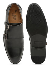 Load image into Gallery viewer, men-brown-solid-genuine-leather-formal-monks