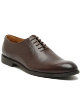 Load image into Gallery viewer, Teakwood Genuine Leather Brown Oxford Shoes