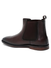 Load image into Gallery viewer, Teakwood Leather Men Solid Chelsea Boots