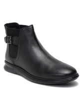 Load image into Gallery viewer, Teakwood Leather Men Solid Single Monk Chelsea Boots