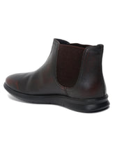 Load image into Gallery viewer, Teakwood Leather Men Solid Single Monk Chelsea Boots
