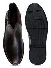 Load image into Gallery viewer, Teakwood Leather Men Solid Single Monk Chelsea Boots