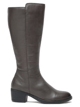 Load image into Gallery viewer, Teakwood Genuine Women Brown Knee-High Heeled Boots