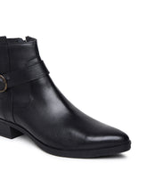 Load image into Gallery viewer, Teakwood Genuine Leather Black Women's Boots