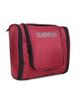 Load image into Gallery viewer, Teakwood Polyester Toiletry Kit Bag Magenta