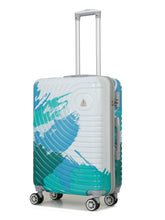 Load image into Gallery viewer, Unisex Abstract Printed Hard Trolley Bag