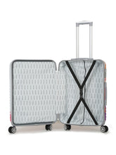 Load image into Gallery viewer, Unisex Abstract Printed Hard Trolley Bag