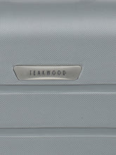 Load image into Gallery viewer, Silver Textured Hard-Sided Cabin Trolley Suitcase