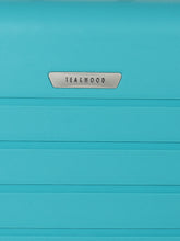 Load image into Gallery viewer, Unisex Turquoise Green Textured Hard Sided Large Size Check-In Trolley Bag