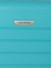 Load image into Gallery viewer, Unisex Set of 3 Turquoise Green Textured Hard Sided Trolley Bag