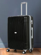 Load image into Gallery viewer, Unisex Hard Black Medium Trolley Bag