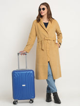 Load image into Gallery viewer, Unisex Hard Blue Cabin Trolley Bag
