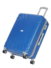 Load image into Gallery viewer, Unisex Hard Blue Large Trolley Bag
