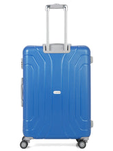 Load image into Gallery viewer, Unisex Hard Blue Large Trolley Bag