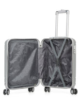 Load image into Gallery viewer, Unisex Hard Grey Cabin Trolley Bag