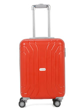 Load image into Gallery viewer, Unisex Hard Red Medium Trolley Bag