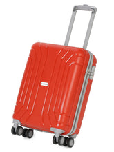 Load image into Gallery viewer, Unisex Hard Red Medium Trolley Bag
