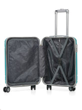 Load image into Gallery viewer, Unisex Hard Turquoise Medium Trolley Bag